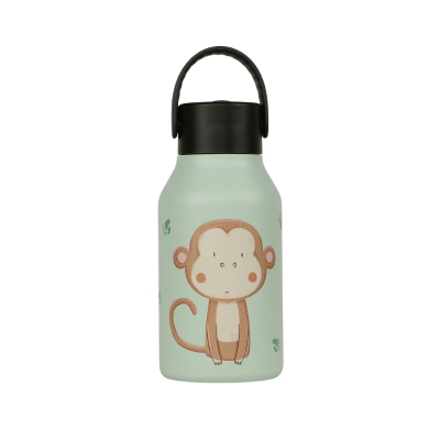8435799103045 Runbott Garrafa Termo 350ml Marta Munté Monkey | Palhinha e Tampa Fácil de Abrir