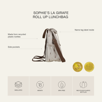 Sophie La Girafe Citron Mala Térmica Roll-Top | Farmácia d'Arrábida