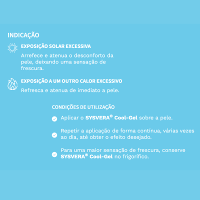 Sysvera Cool Gel Pós-Solar Escadões 150ml | Farmácia d'Arrábida