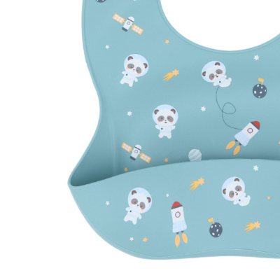 Tutete Babete de Silicone Pandas in Space +6 Meses | Farmácia d'Arrábida