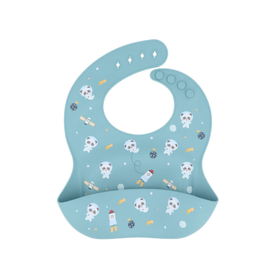 8434149324550 Tutete Babete de Silicone Pandas in Space +6 Meses