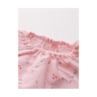 Tutete Bata Escolar com Bolso Blossom Birds T2 | Farmácia d'Arrábida