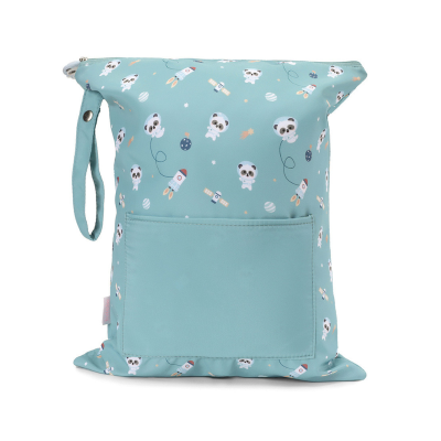 8434149660542 Tutete Bolsa Impermeável Grande Pandas in Space 40cm