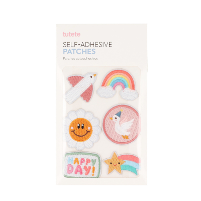 Tutete Conjunto Selos Autocolantes Têxteis Happy Day x6 | Farmácia d'Arrábida