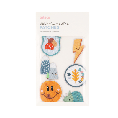 Tutete Conjunto Selos Autocolantes Têxteis Nature x6 | Farmácia d'Arrábida