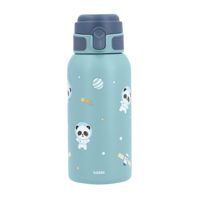 Tutete Garrafa Térmica Aço Inoxidável Pandas In Space 500ml | Farmácia d'Arrábida