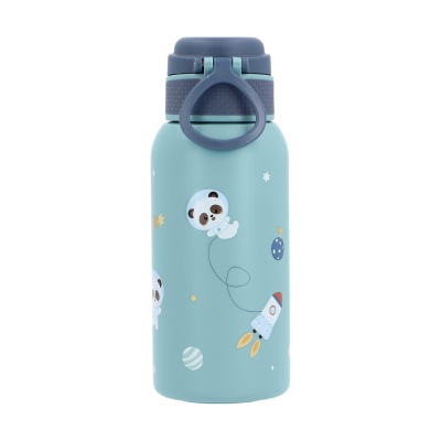 Tutete Garrafa Térmica Aço Inoxidável Pandas In Space 500ml | Farmácia d'Arrábida