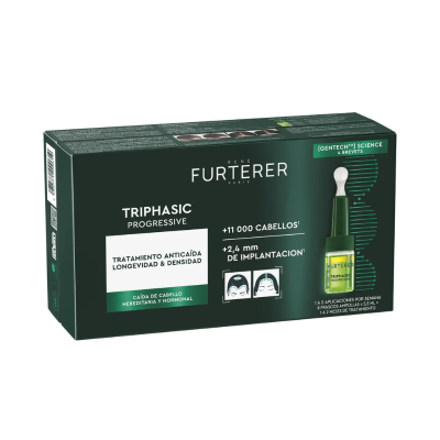 René Furterer Triphasic Progressivo Antiqueda Frascos x8
