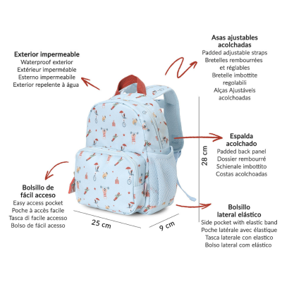 Tutete Mochila Infantil Circus Show 28cm | Farmácia d'Arrábida