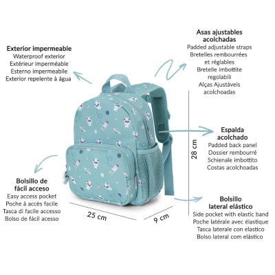 Tutete Mochila Infantil Planes 28cm | Farmácia d'Arrábida