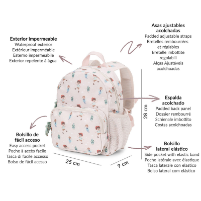 Tutete Mochila Infantil The Wooden Boy 28cm | Farmácia d'Arrábida