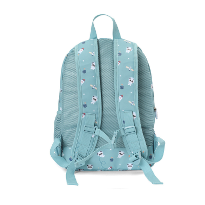 Tutete Mochila Escolar Média c/ Porta Chaves Pandas in Space 39cm | Farmácia d'Arrábida