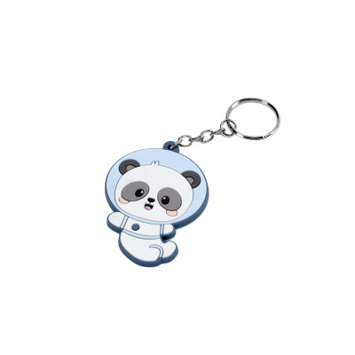 Tutete Mochila Escolar Média c/ Porta Chaves Pandas in Space 39cm | Farmácia d'Arrábida