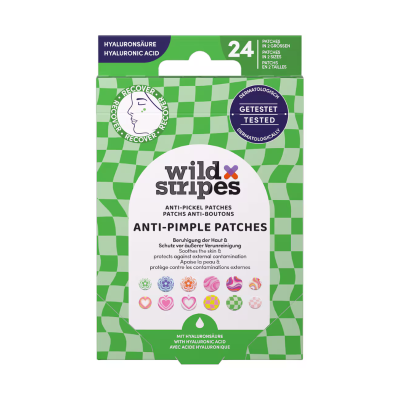 7627596 Wild Stripes Pimple Patches Groovy x24 |  Ajudam a reduzir borbulhas e pontos negros