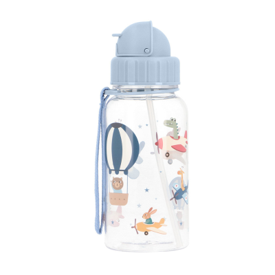 8434149839368 Tutete Garrafa de Plástico c/ Palhinha Planes 500ml +12Meses