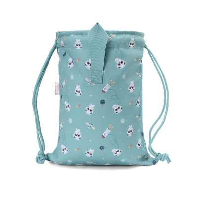 Tutete Mochila Saco de Tecido Impermeável Pandas In Space 34.5cm | Farmácia d'Arrábida