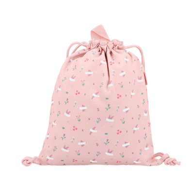 8434149274190 Tutete Mochila Saco de Tecido Impermeável Blossom Birds 34.5cm