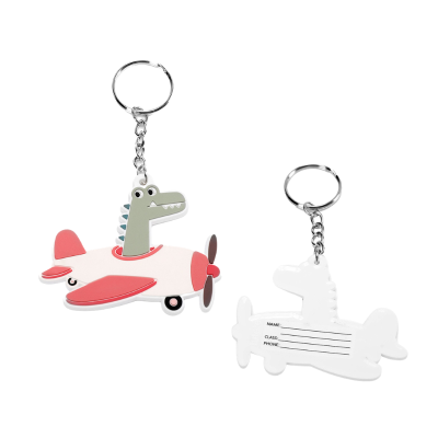 8434149425509 Tutete Pack 3 Chaveiros Silicone Planes