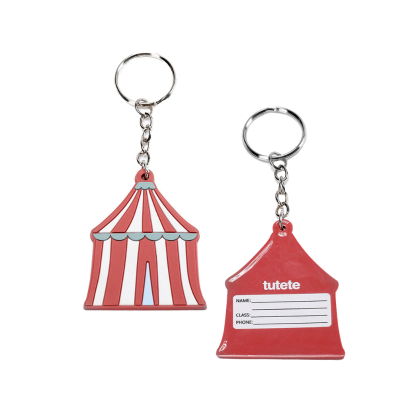 '8434149173851 Tutete Pack 3 Chaveiros Silicone Circus Show