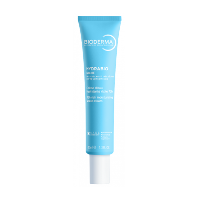 7606566 Bioderma Hydrabio Creme Riche 40ml | 72h Hidratação Pele Seca