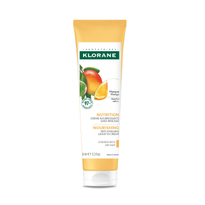 7562652 Klorane Manga Creme Nutritivo Sem Enxaguar 100ml | Cabelo Seco