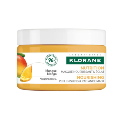 7566786Klorane Manga Máscara Nutritiva 250ml | Cabelo Seco e Danificado