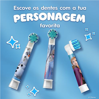 Oral-B Pro Kids Frozen Recarga x6 +3A | Farmácia d'Arrábida