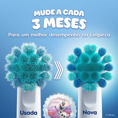 Oral-B Pro Kids Frozen Recarga x6 +3A | Farmácia d'Arrábida
