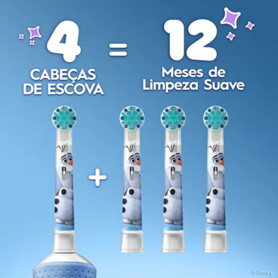 Oral-B Pro Kids Frozen Recarga x6 +3A | Farmácia d'Arrábida