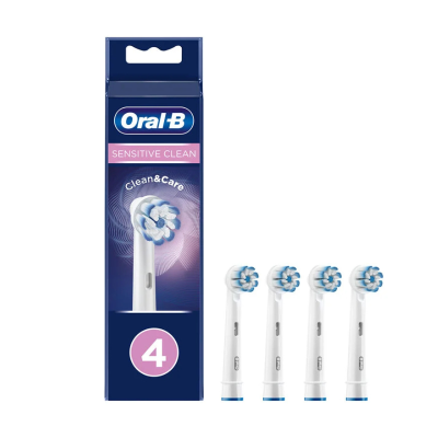 7598979 Oral-B Pro Sensitive Recarga Escova Elétrica x4 | Gengivas Sensíveis