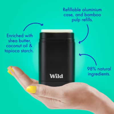 Wild Recarga Desodorizante Mel & Flor de Cacto 40g | Farmácia d'Arrábida