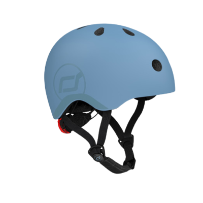 4897033963695 Scoot & Ride Capacete Azul S-M 51-55 cm