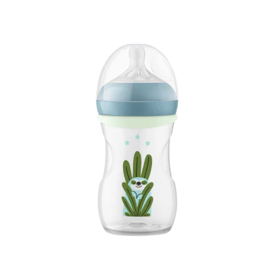 Philips Avent Biberão Noite Natural Response 260ml 3-6M | Farmácia d'Arrábida