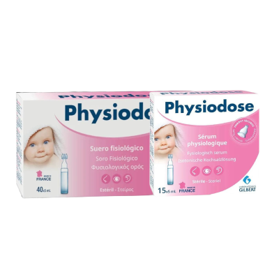 7536144 Physiodose Soro Fisiológico 40x5ml + Oferta 15x5ml