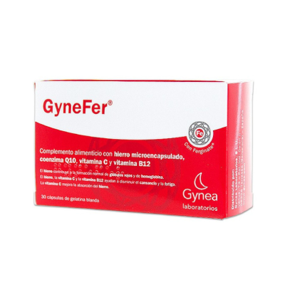 7579235 GyneFer 30 Cápsulas | Suplemento de Ferro de Última Geração