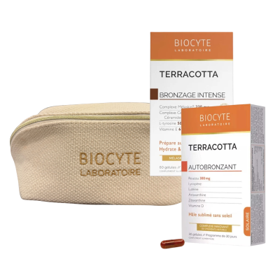 7614628 Biocyte Terracotta Bronzage Intense x60 + Autobronzant x30 Cops + Oferta Bolsa Praia