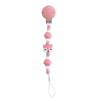 8424568143771 Saro Porta Chupeta Foxy Rosa Seco +0M