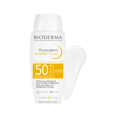 7596643 Bioderma Photoderm Mineral Fluido FPS50+ 75g