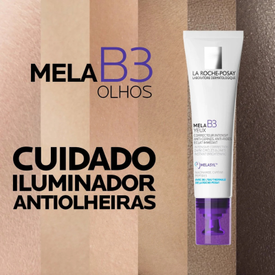 La Roche-Posay Mela B3 Contorno de Olhos Antimanchas 15ml | Farmácia d'Arrábida